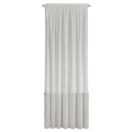 ZASŁONA GOTOWA MARION 2 NA TAŚMIE 140 X 270 CM BIAŁY
