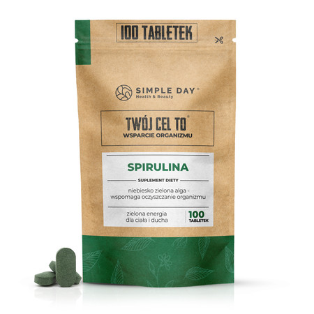 Twój Cel To Spirulina naturalne wsparcie dla zdrowia i energii 100 tabl.