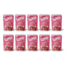 Zestaw 10x WOW CAT Junior Geflugel Leber - drób z wątróbką dla kociąt (125g)
