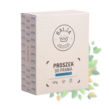 BALJA Ekologiczny Proszek do prania kolorowego 1,6kg