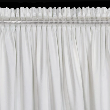 ZASŁONA GOTOWA RENIA NA TAŚMIE 140 X 270 CM BIAŁY