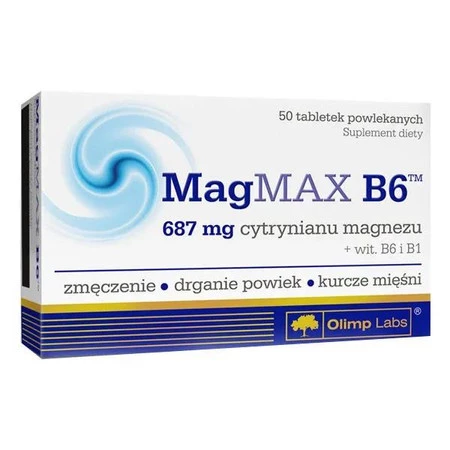 Olimp Magnez MagMAX B6 50 tabl.