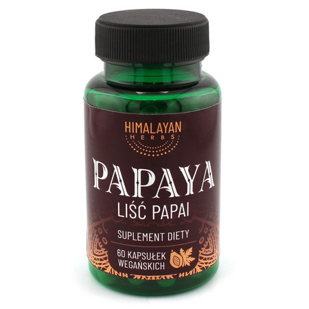 Himalayan Papaya Liść Papai 60 kaps.