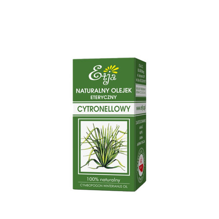 Etja, Naturalny olejek eteryczny cytronellowy, 10 ml
