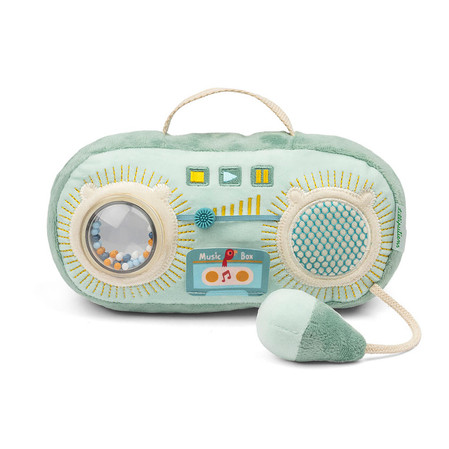 Lilliputiens Przytulanka aktywizująca do zabawy Radio Smok Joe 9m+