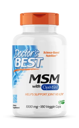 MSM with OptiMSM Vegan (180 kaps.)