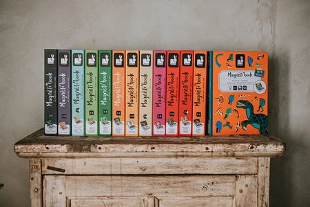 Janod Magnetyczna układanka Świat baśni Magnetibook 3-8 lat