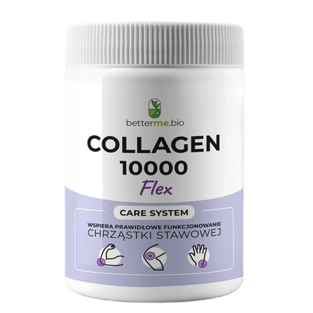 BETTERME Collagen 10000 Flex Kolagen Rybi i Chondroityna suplement diety na stawy, kości, mięśnie 450g