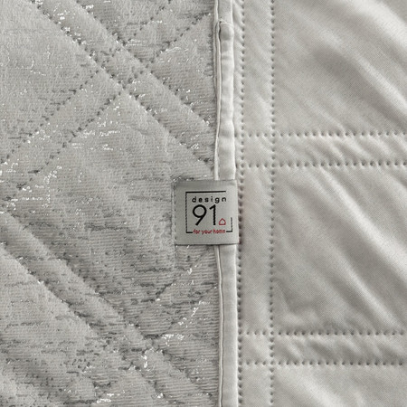 NARZUTA D91 LUIZ 170 X 210 CM SREBRNY