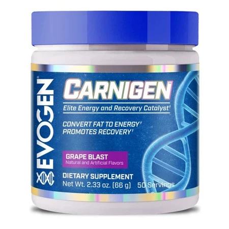 Evogen Carnigen Powder, Grape 66 g smak winogrono