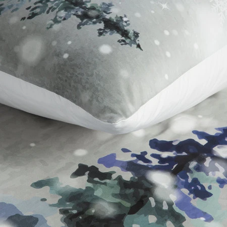 Komplet pościeli satynowej SW/POS/FOREST 140X200 70X80/X1