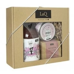 Laq - Zestaw Kocica żel pod prysznic 500 ml + mus do mycia twarzy 100 ml + masło 50 ml