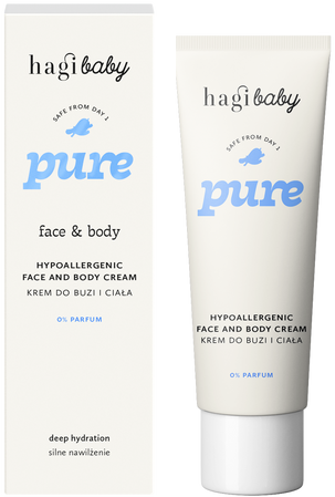 Hagi Baby Pure Hipoalergiczny krem do buzi i ciała 75 ml