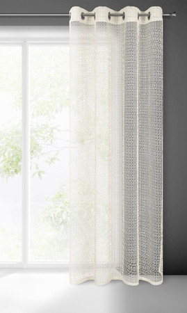 ZASŁONA GOTOWA LARA 140 X 250 CM NATURALNY