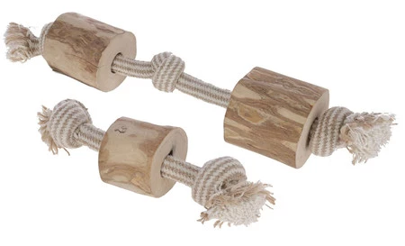 KERBL Hantel z drewna kawowego dla psów 35cm