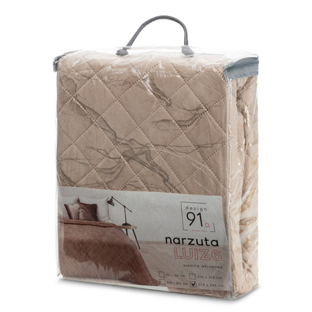 NARZUTA D91 LUIZ 6 200 X 220 CM BEŻOWY