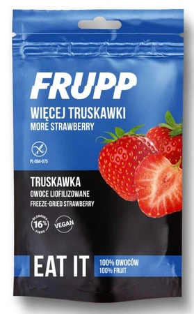 Celiko − Owoce liofilizowane Frupp truskawka − 13 g