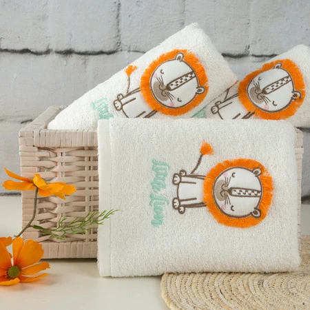 Ręcznik Dziecięcy Baby45 50 x 90 cm, Biały