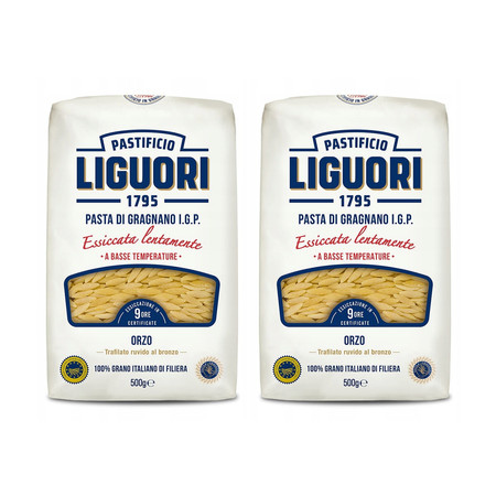 Zestaw 2x Makaron Liguori IGP Orzo 500G