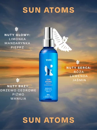 Yope - Mood Fragrance Sun Atoms Mgiełka do ciała 150ml