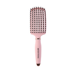 Ovia Hair Brush szczotka do włosów z włosiem dzika Pink