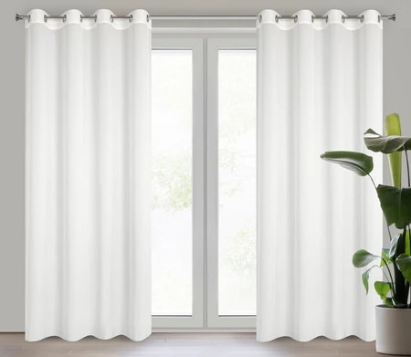 FIRANA GOTOWA MELINDA 135 X 250 CM BIAŁY