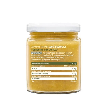 Smileat, BIO Słoiczek z warzywami i komosą ryżową 6m+, 230 g