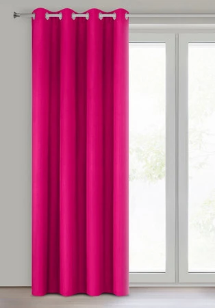 ZASŁONA GOTOWA RITA 140 X 250 CM AMARANTOWY