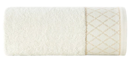 Ręcznik Layla (02), 50 x 90 cm, Kremowy