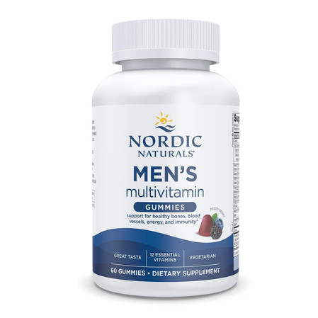 NORDIC NATURALS Men's Multivitamin Gummies 60 żelek