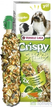 VERSELE LAGA Crispy Sticks Rabbits/Guinea Pigs VEGETABLES 2szt.