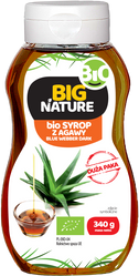 Syrop z agawy blue webber dark bio 340g