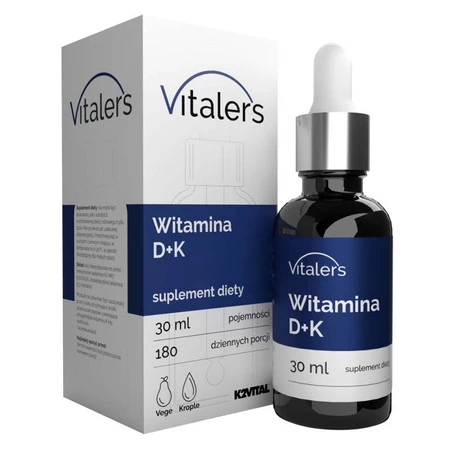 Vitaler's Witamina D3K2 2000 IU 75 µg w kroplach 30 ml