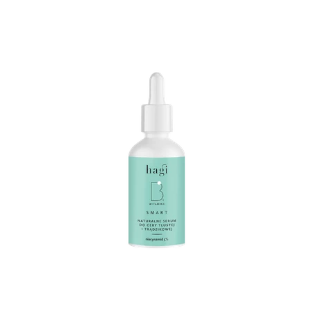 Hagi − Smart B, naturalne serum do cery tłustej i trądzikowej z niacynamidem i kwasem salicylowym − 30 ml