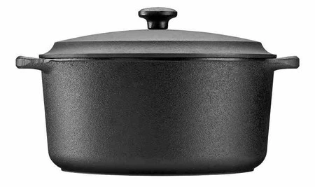 SKEPP - Garnek żeliwny 7 l z żeliwną pokrywą