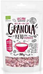 Diet Food − Keto granola z malinami BIO − 200 g