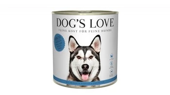 Zestaw 10x DOG'S LOVE Fisch - ryby z amarantusem, marchewką i mniszkiem lekarskim (800g)