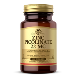 Solgar Zinc Picolinate cynk 100 tabl.
