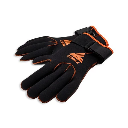 COLD WATER THERMO GLOVES 01 BLACK-ORANGE S