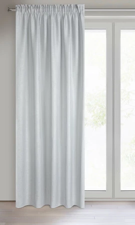 FIRANA GOTOWA CELINE NA TAŚMIE 140 X 270 CM SREBRNY