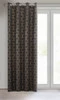 ZASŁONA GOTOWA KAJA 135 X 250 CM CZARNY