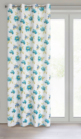 ZASŁONA GOTOWA ALMA 140 X 250 CM BIAŁY