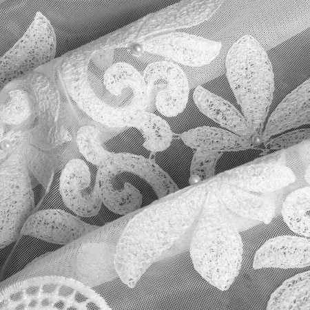 FIRANA GOTOWA TALIA 350 X 250 CM BIAŁY