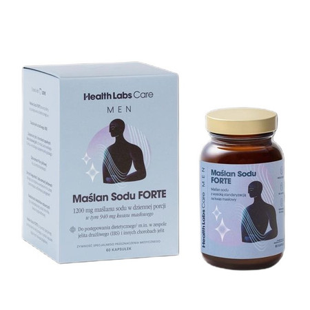 Maślan Sodu Forte Men suplement diety 60 kapsułek