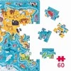 Puzzle 60 Puzzlove CzuCzu Zwierzęta Mapa Świata -