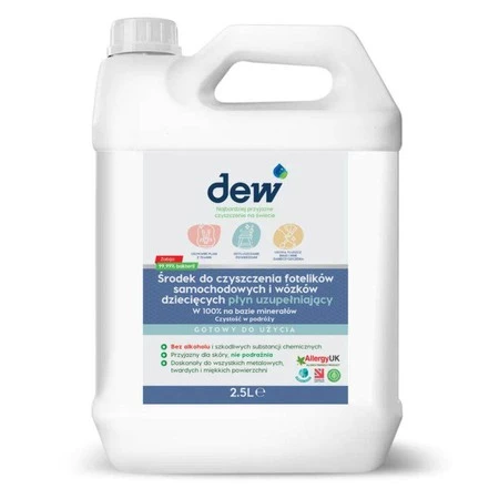 DEW, Środek do czyszczenia fotelików samochodowych i wózków dziecięcych, 2,5 L