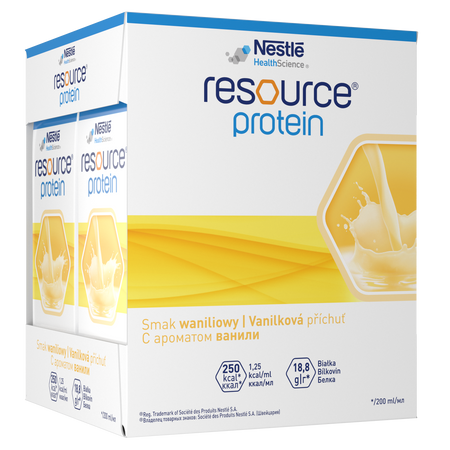 Resource Protein smak waniliowy 4 x 200 ml