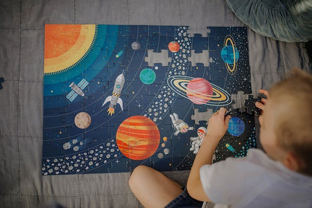 Janod Puzzle edukacyjne Układ słoneczny 100 elementów 5+