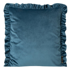 POSZEWKA VELVET 25 45 X 45 CM NIEBIESKI