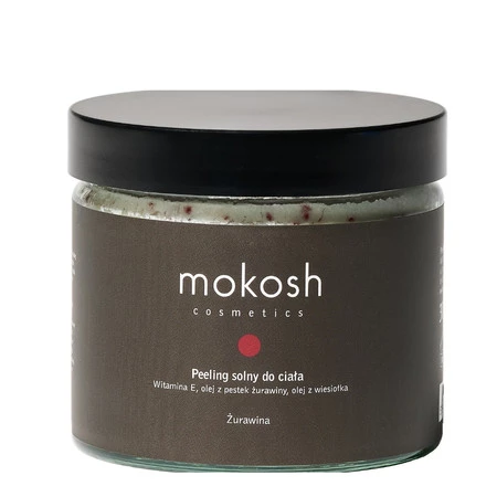 Mokosh - Peeling solny do ciała. Żurawina - 300 g